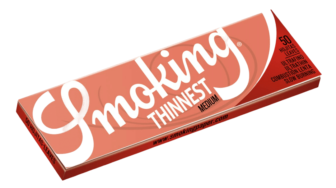 Бумага для самокруток Smoking Thinnest Medium, Medium, 77 x 44 мм, 50 листов