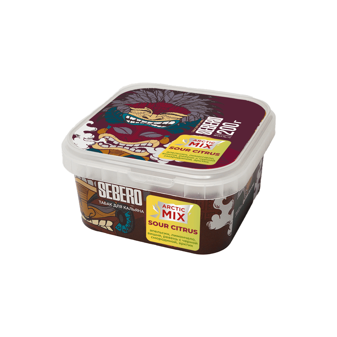 SEBERO Arctic Mix - Sour Citrus 200 г.