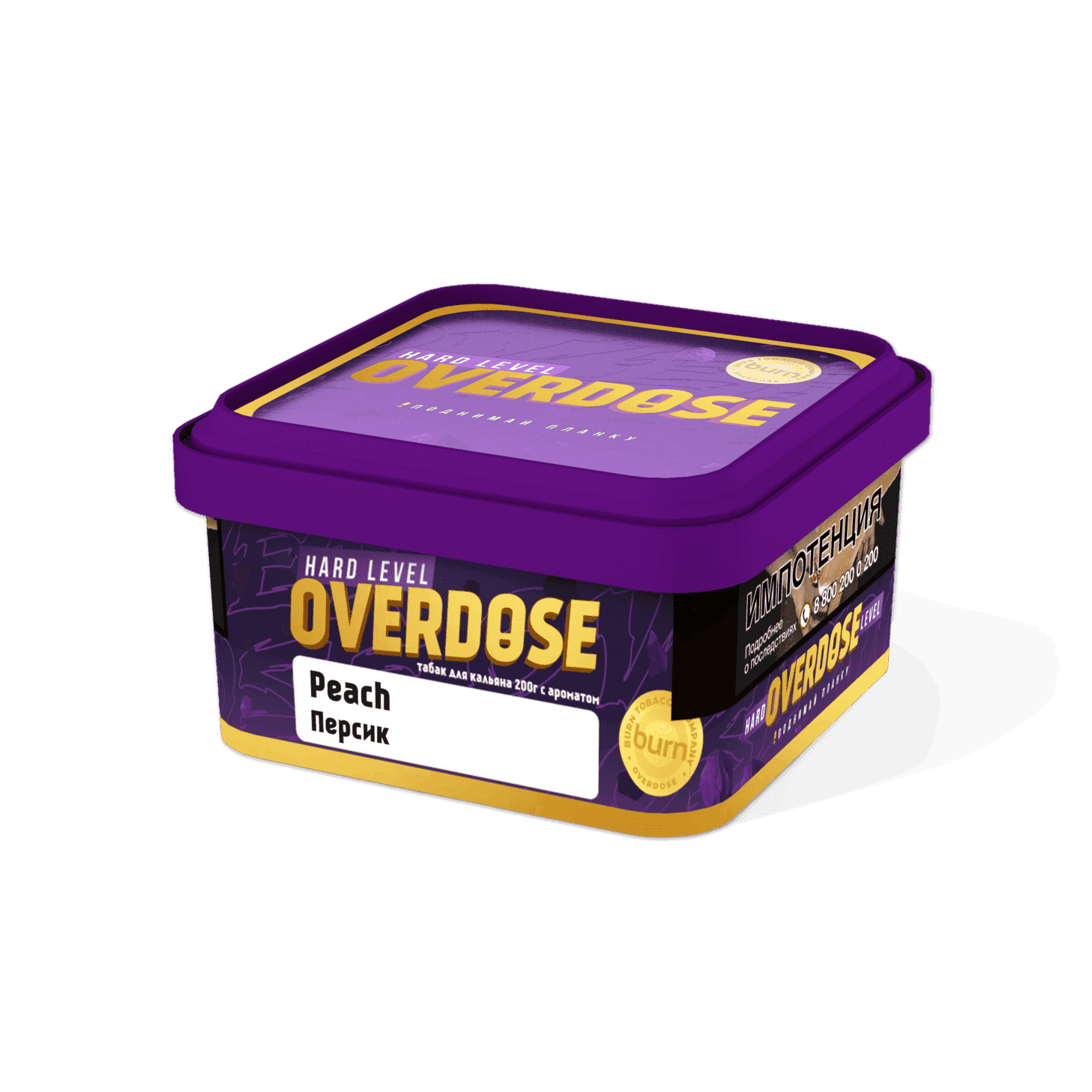Overdose - Peach (Шабдалы) 200 г.