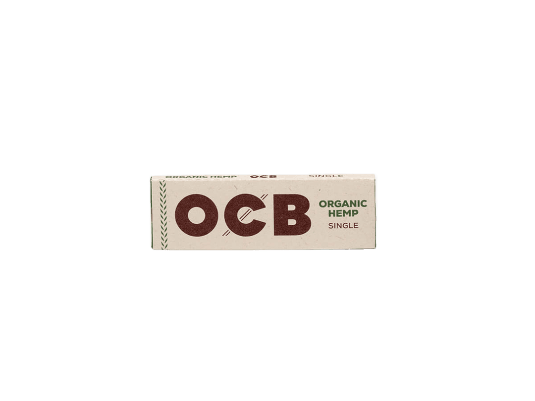 OCB Organic Hemp Single Rolling Paper, 69 x 36 mm, 50 sheets