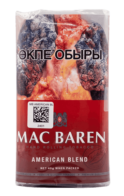 Mac Baren American Blend орама темекісі, 40 г