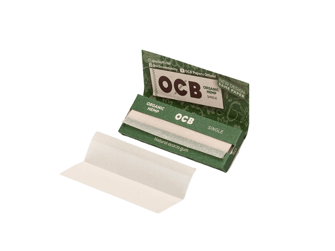 Бумага для самокруток OCB Organic Hemp Single, 69 x 36 мм, 50 листов — 2