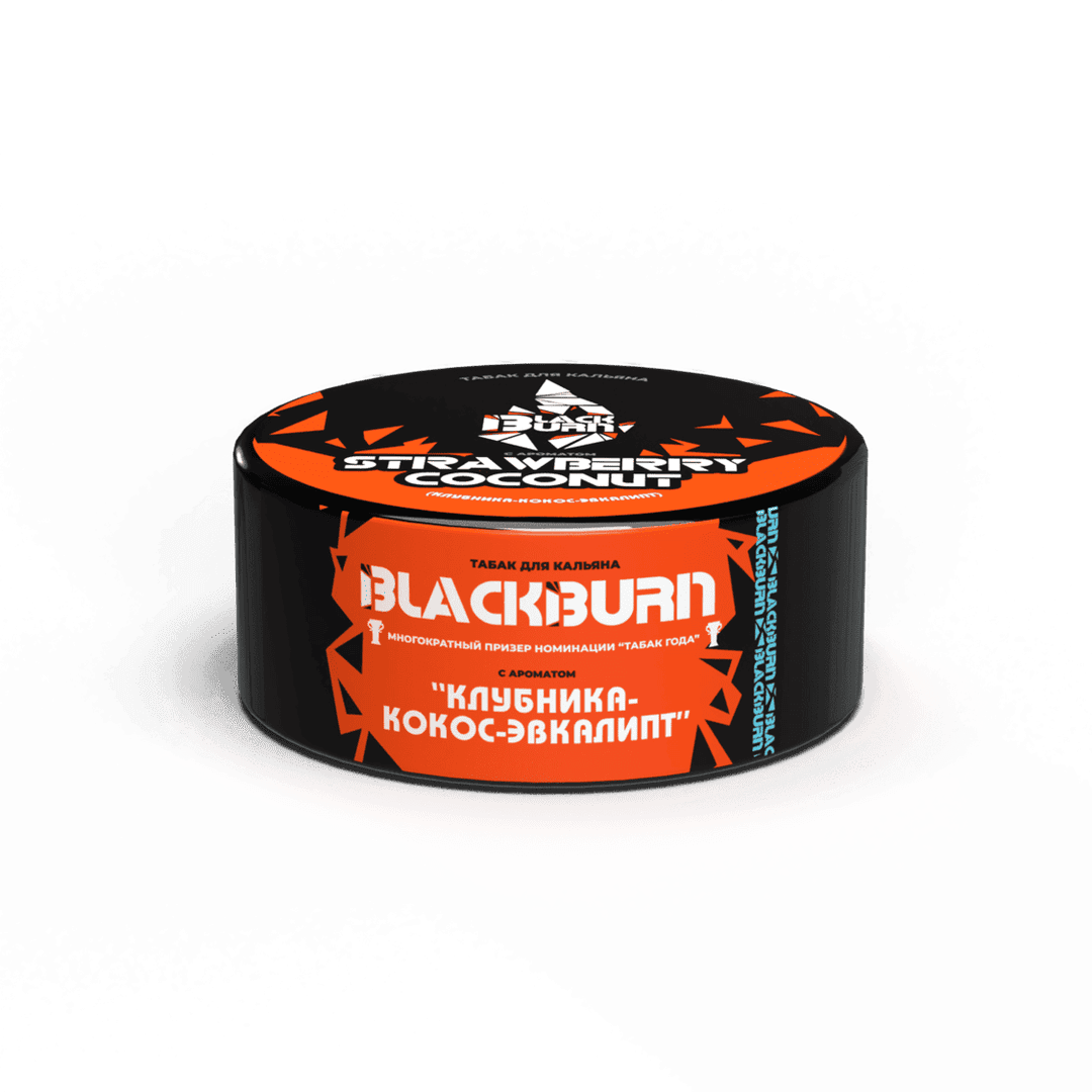 BlackBurn - Клубника с кокосом и Эвкалиптом 25 г.