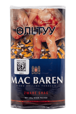 Табак для самокруток Mac Baren Zware Shag, 40 г