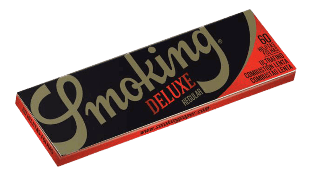 Smoking Deluxe Regular Rolling Paper, Regular, 69 x 37 mm, 60 sheets