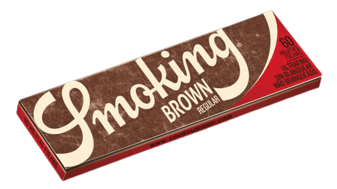 Бумага для самокруток Smoking Brown Regular, Regular, 69 x 37 мм, 60 листов