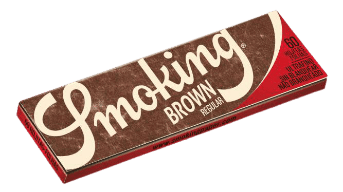 Бумага для самокруток Smoking Brown Regular, Regular, 69 x 37 мм, 60 листов
