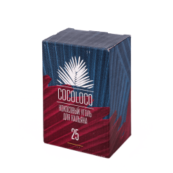 Уголь COCOLOCO 25мм (1кг)
