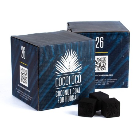 Уголь COCOLOCO 26мм (1кг) COAL_COCOLOCCO_26mm_1kg