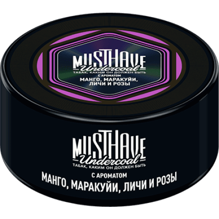 MustHave - Space Flavour (Манго, Маракуйя, Личи, Роза) 25 г.