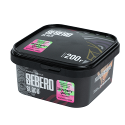 SEBERO Black - Strawberry-Guava 200 g.
