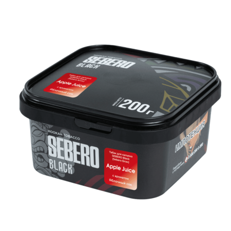 SEBERO Black - Яблочный сок 200 г. T200SB25