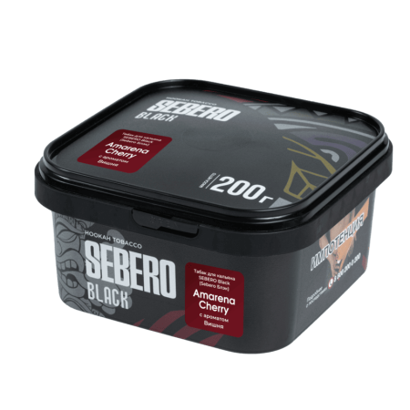 SEBERO Black - Вишня 200 г. T200SB6