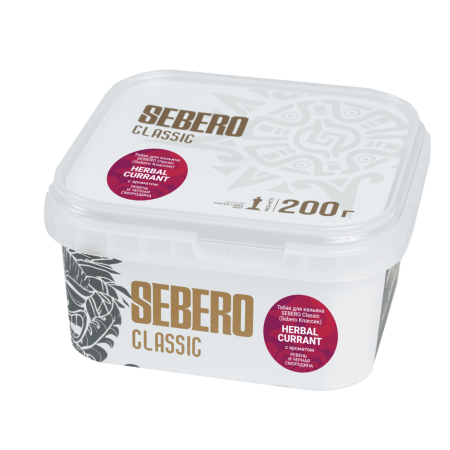 SEBERO Classic - Ревень и черная смородина 200 г. T200SC18